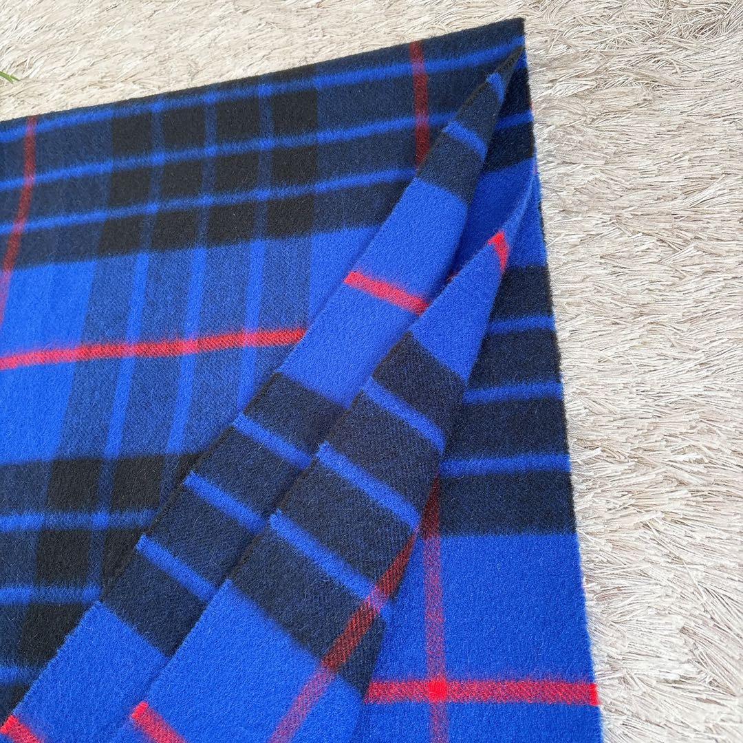 美品✨Johnstons of Elgin カシミヤ100% ストール チェック