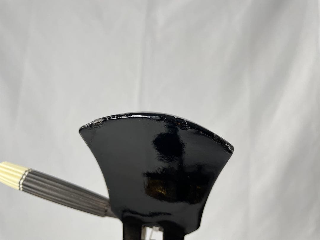 沖縄三線 本皮1枚張り 黒木系棹