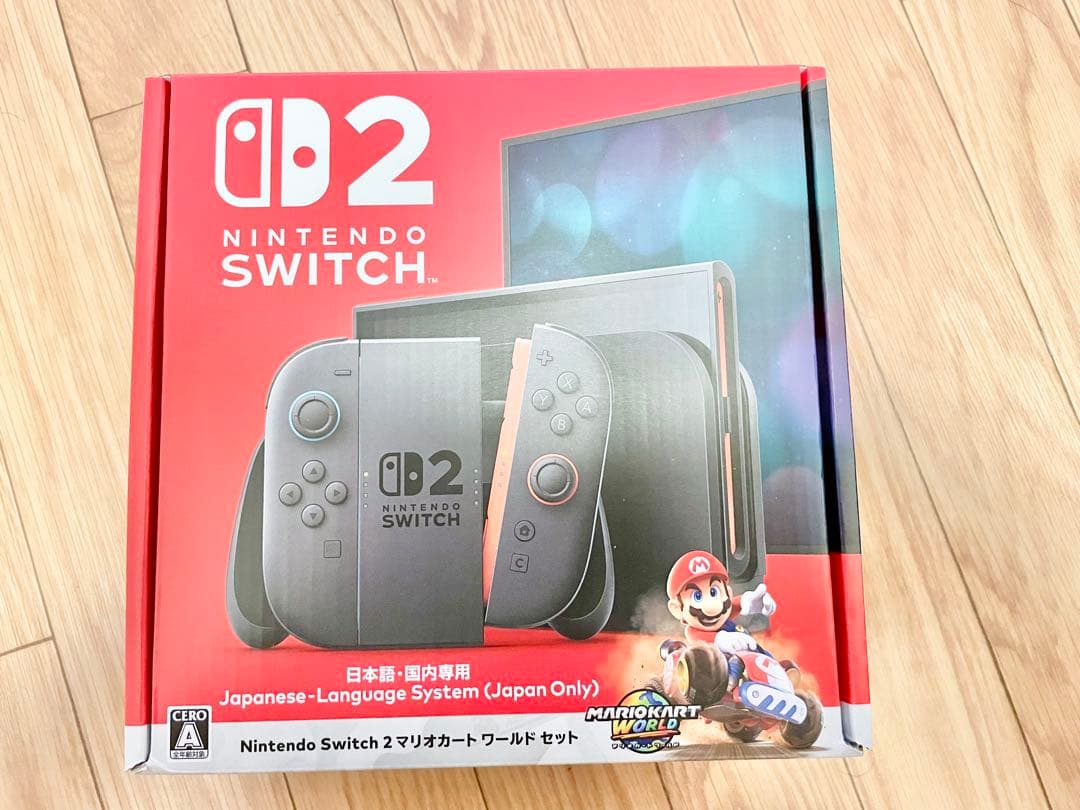 【新品】Nintendo Switch D2マリオカートワールドセット日本語専用