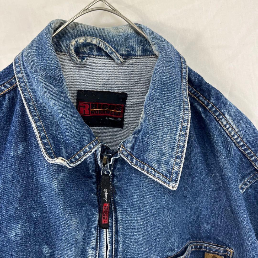 90s wrangler ラングラー ジップアップ デニムジャケット トラッカー