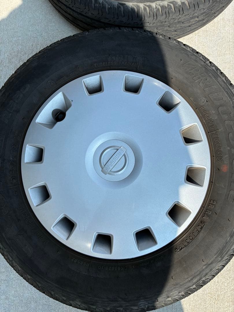 NISSAN NV100クリッパー DR17V 純正ホイールとキャップ