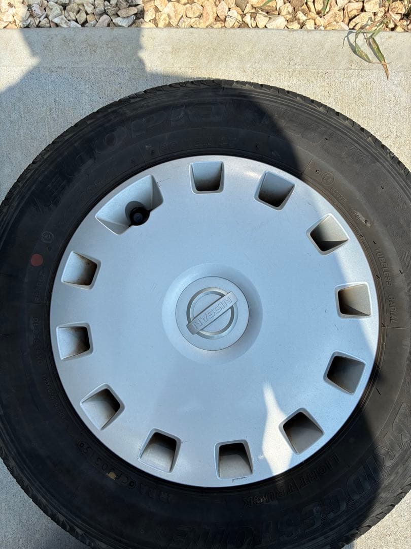 NISSAN NV100クリッパー DR17V 純正ホイールとキャップ