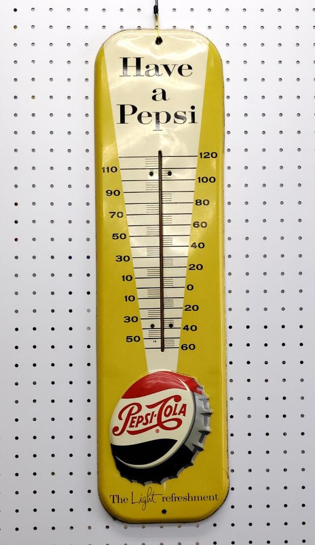 ペプシコーラ ペプシ温度計　1951～1962　レトロ　Have a Pepsi