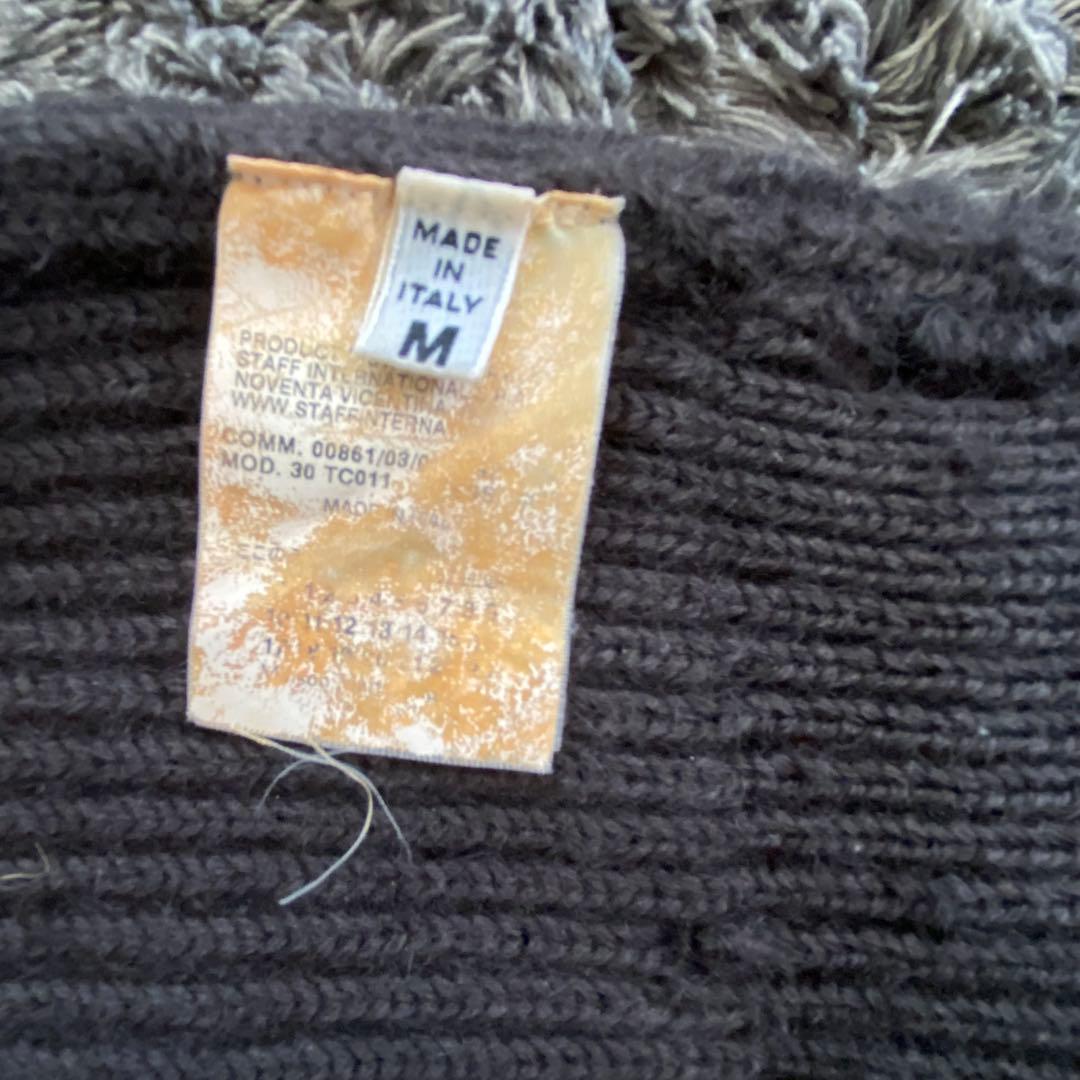 MARTINMARGIELA マルタンマルジェラ ニット帽 黒 M