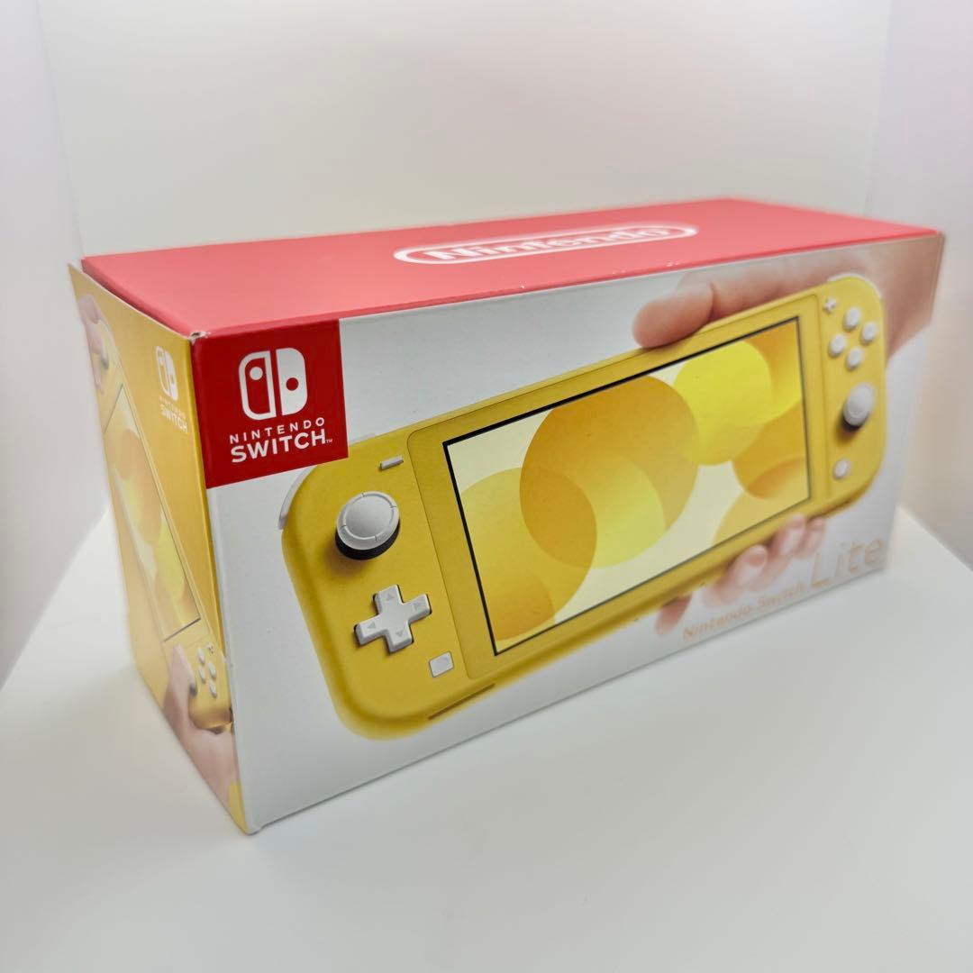 【極美品】Nintendo Switch Lite イエロー 29-1