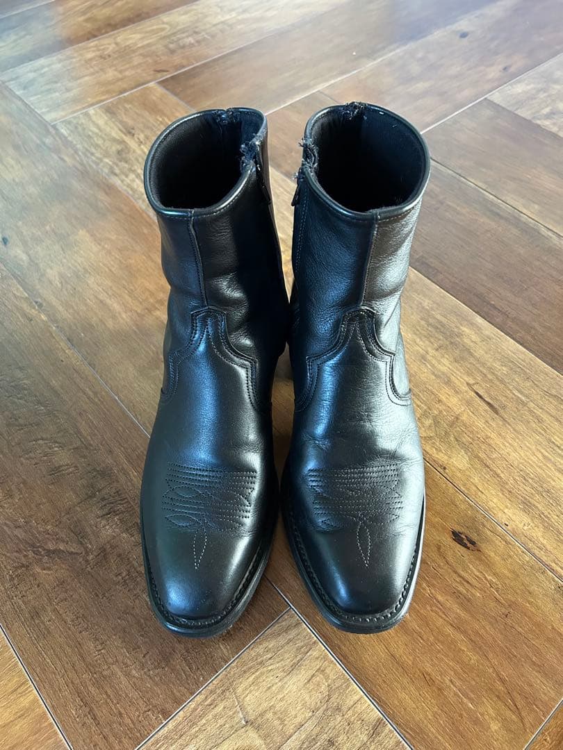 Abilene ウエスタンブーツ サイドジッパー 本革 レザー　アビリーン