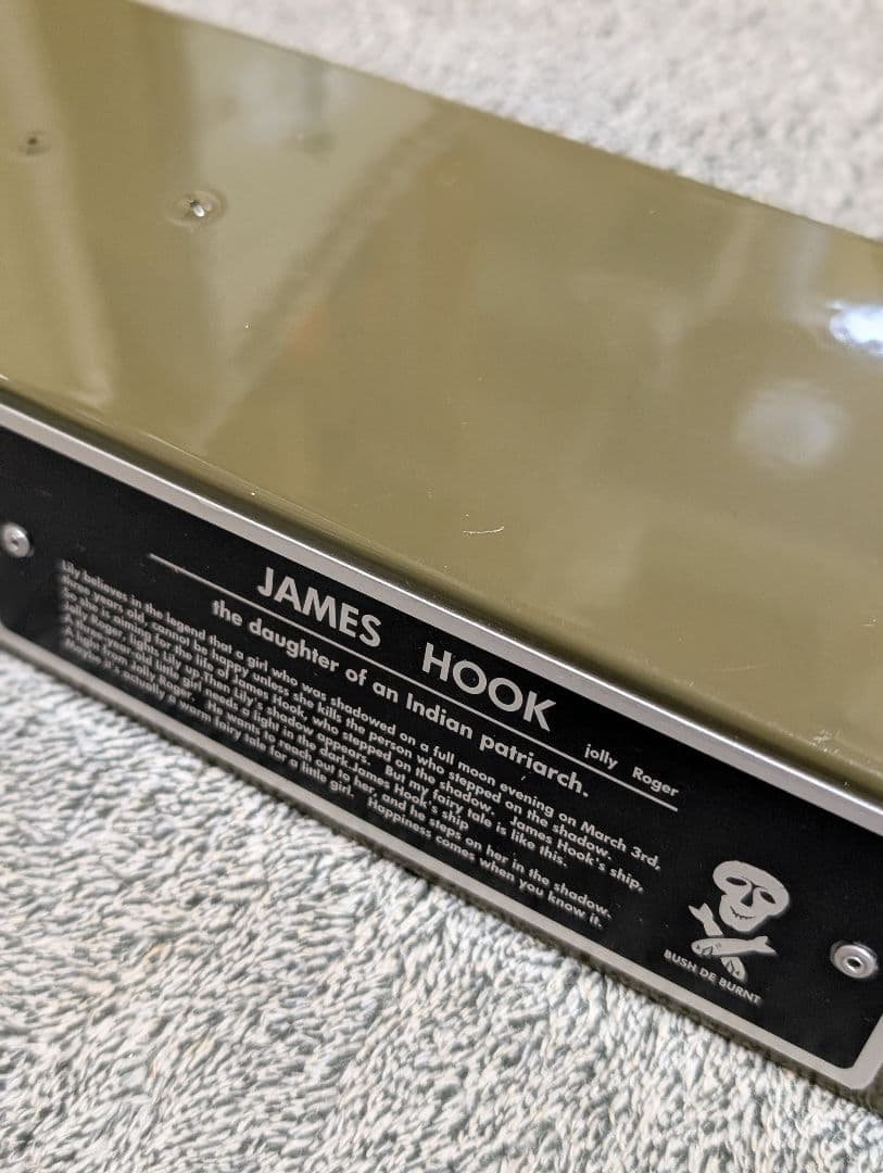 bushdebrunt ジェームスフック チェックメイトS オリーブ