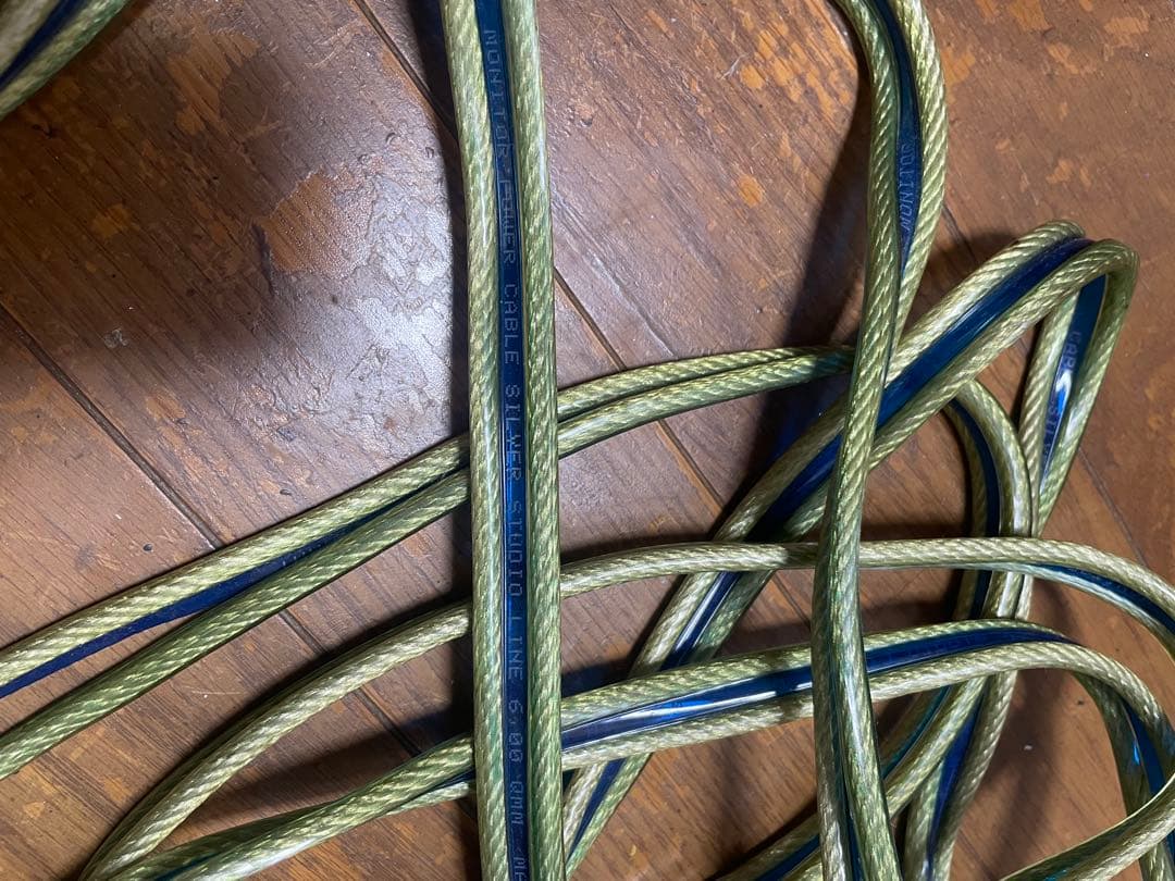 モニターパワーケーブル/シルバースタジオLINE 6.00QMM/西ドイツ製