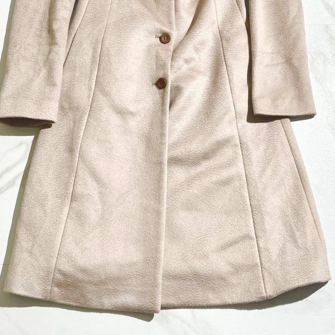 美品✨ FENDI カシミヤ100% デミバフミンクファー ロングコート M