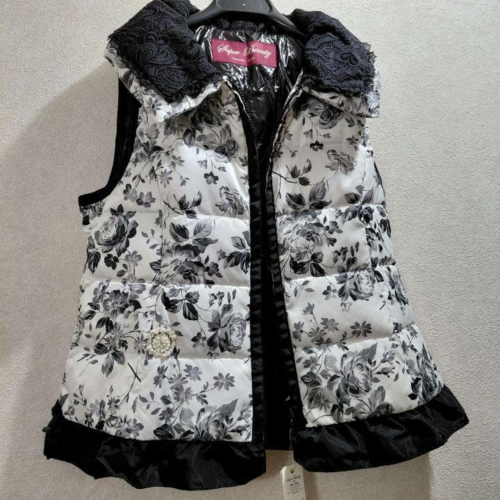 【セール今日まで】【新品タグ付き】スーパービューティー　ダウンベスト　42　L