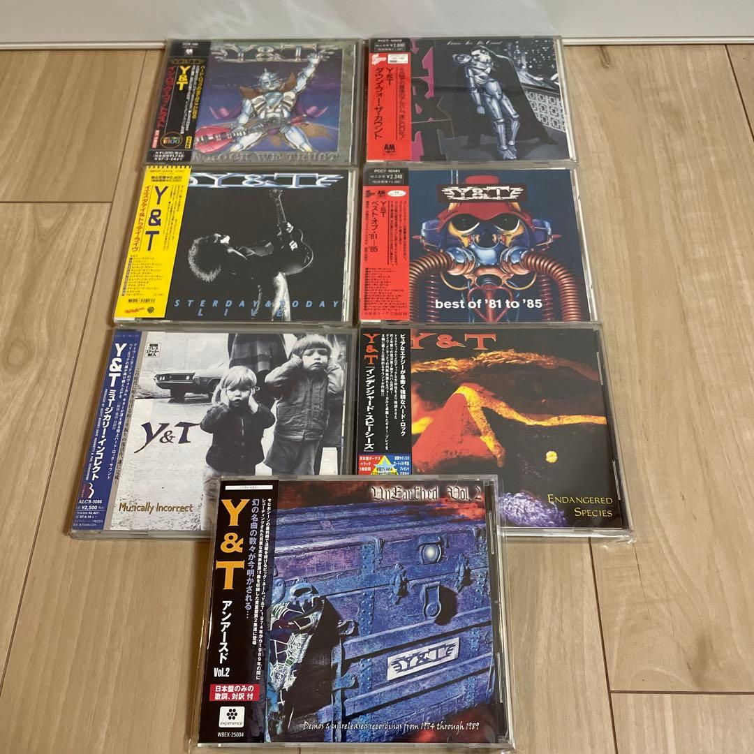 （Y&T）CDコレクション（国内盤）7枚セット