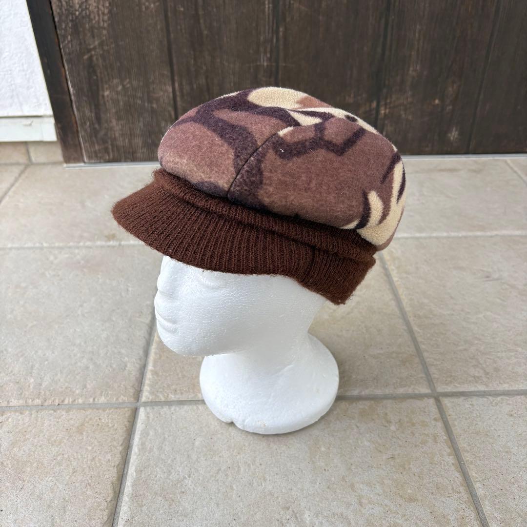 80s llbean tribal camo トライバル　フライトキャップ