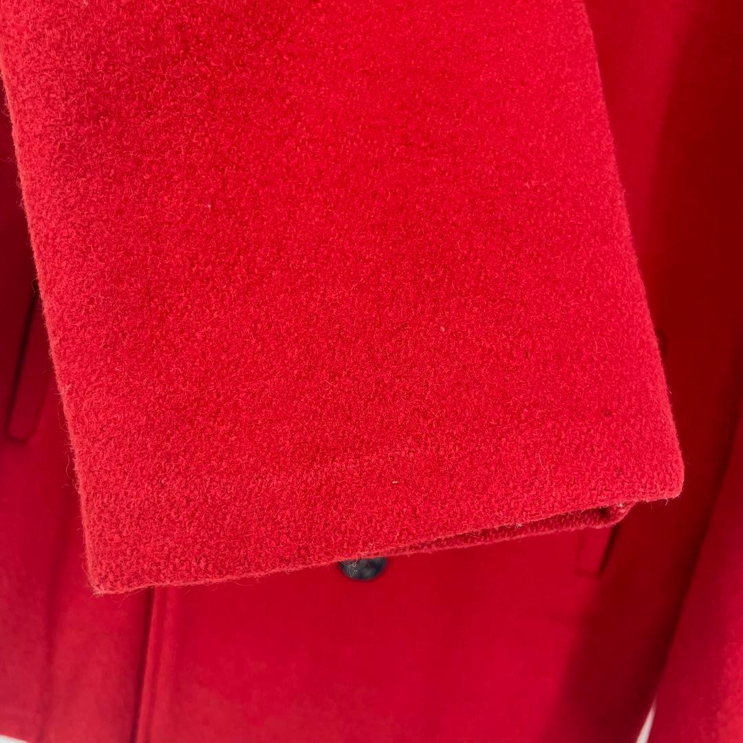 Schott　Pコート　42　メルトン　赤　アメリカ製