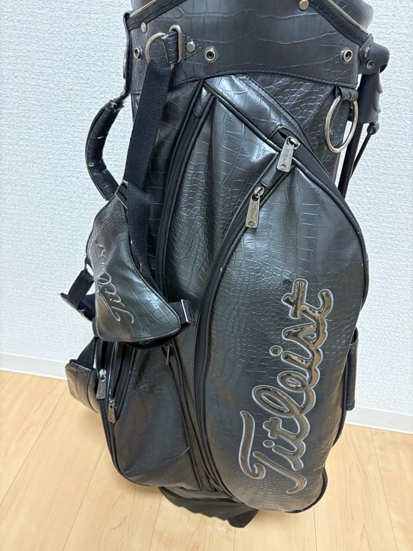 Titleist クロコダイル風 キャディーバック　スタンド型