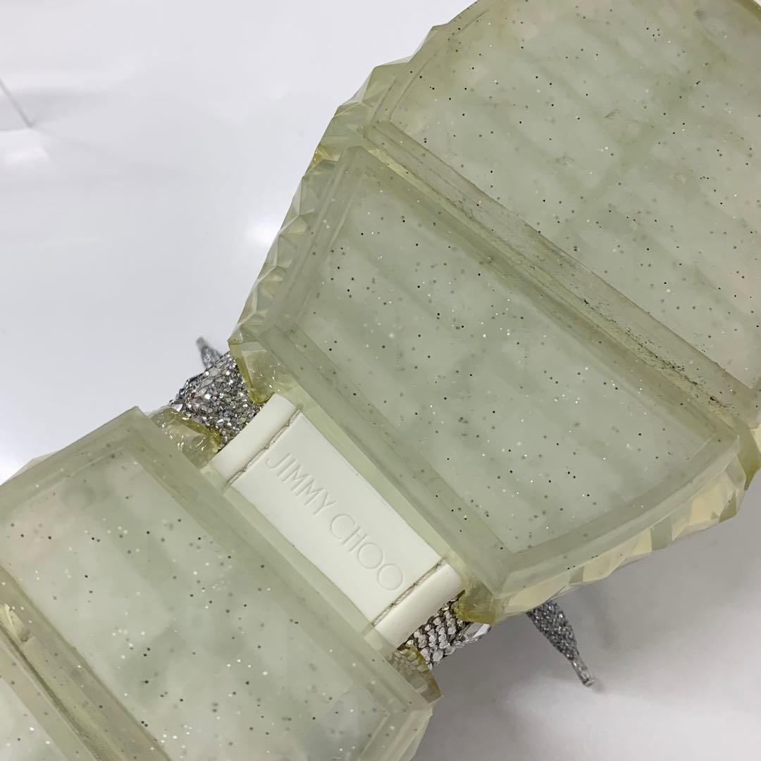 ジミーチュウ ダイヤモンド スワロフスキー ロゴ スニーカー シルバー