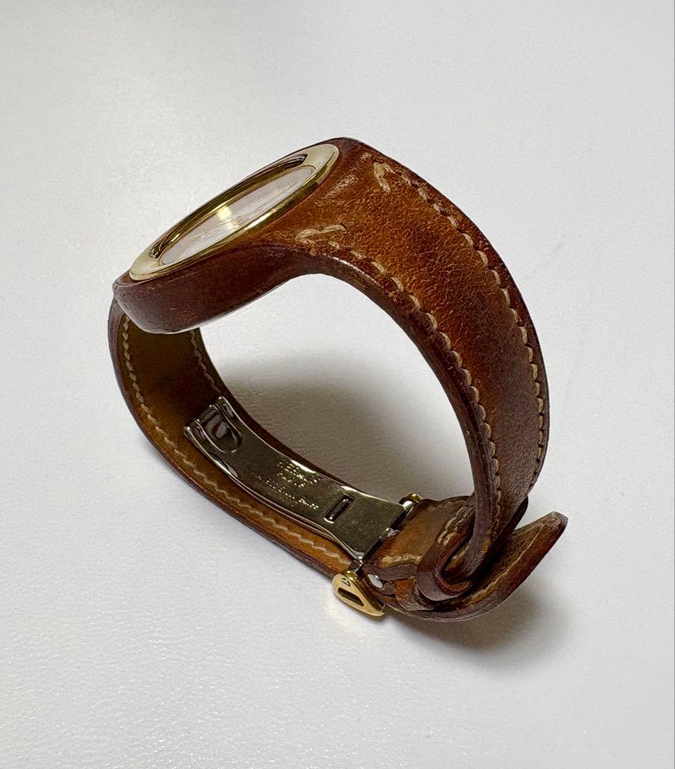 動作OK 2026.1 電池交換済HERMES エルメス 時計 アーネ ゴールド