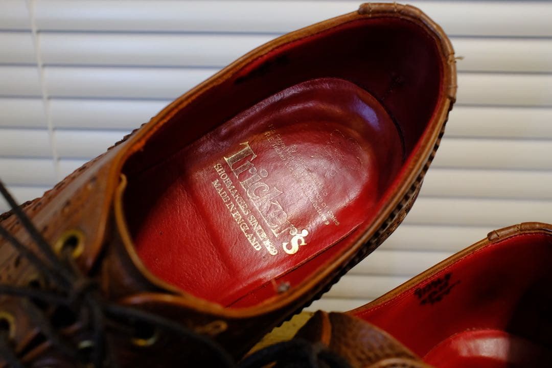 ※u-topia ※ Trickers バートン ウィングチップ