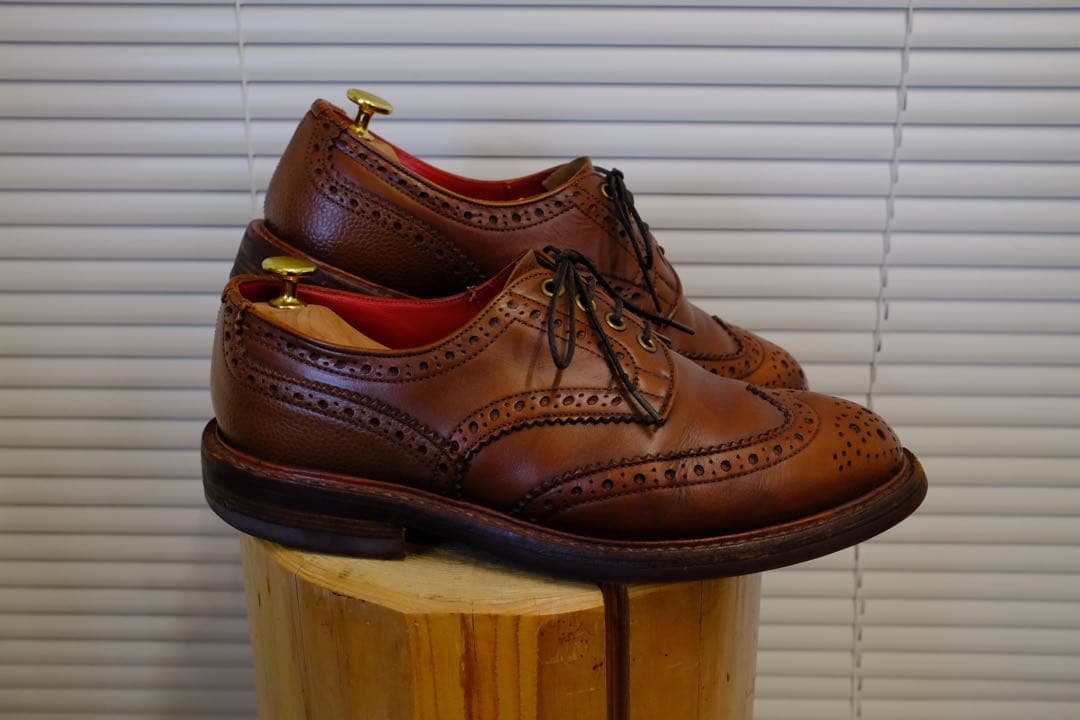 ※u-topia ※ Trickers バートン ウィングチップ