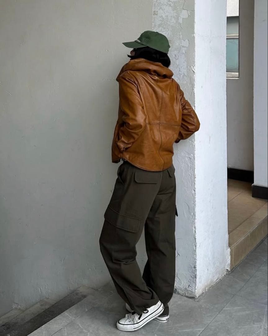 パンツ ok.soon low rise cargo pants size2