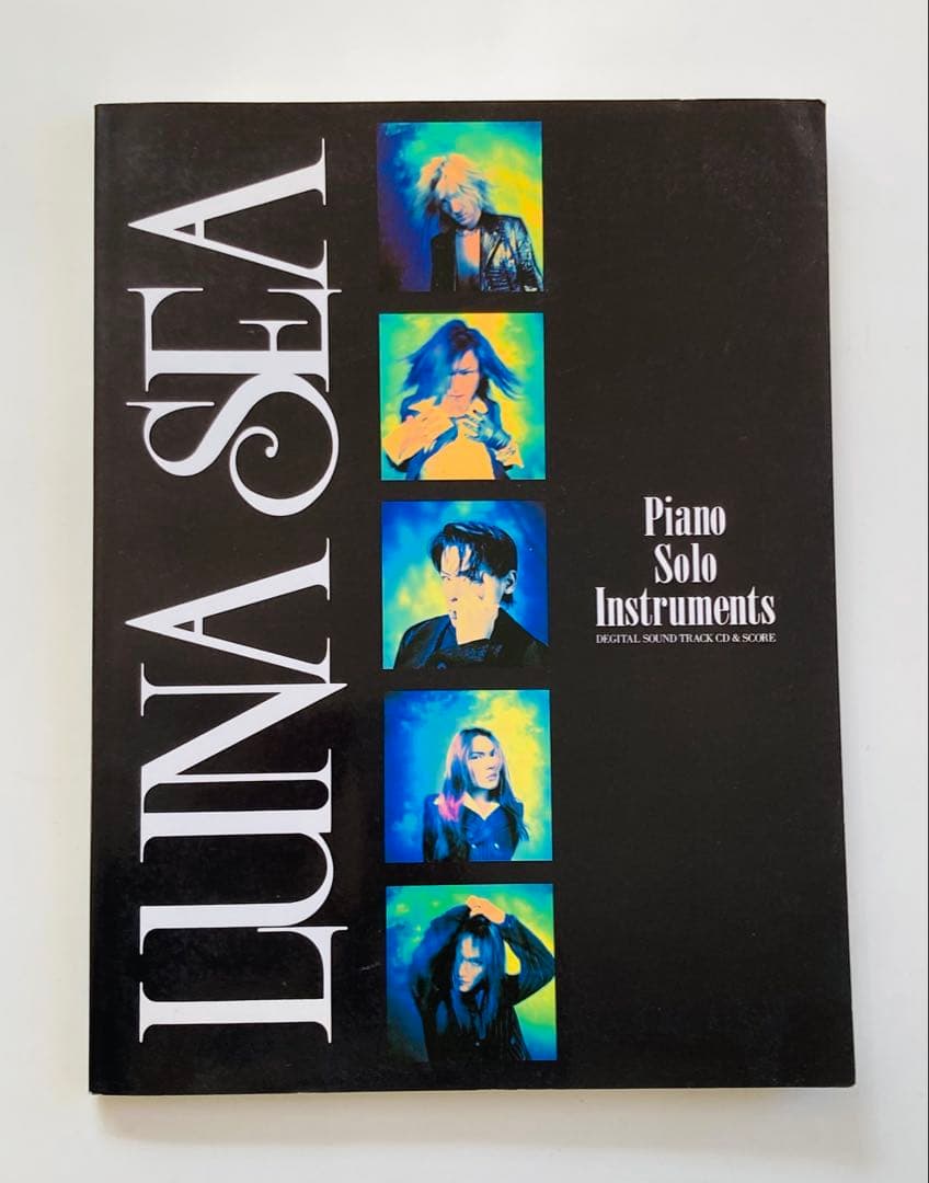 LUNA SEA Piano Solo Instruments CD付属