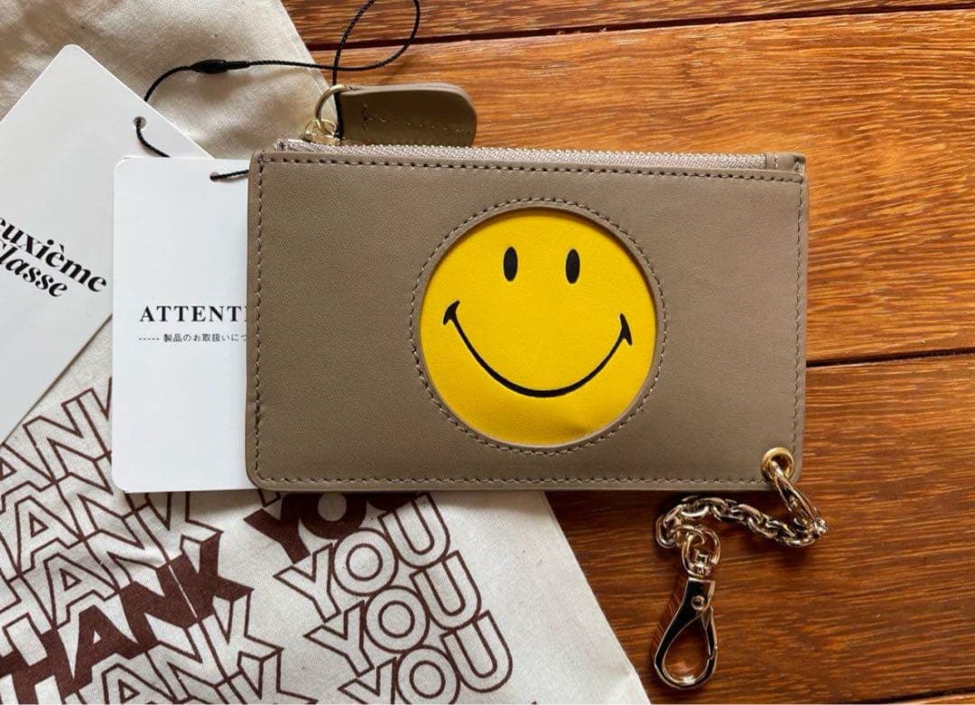 【未使用タグ付】Deuxieme Class good giefパスケース