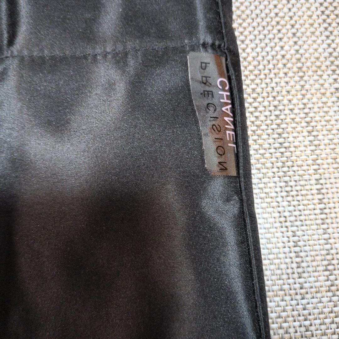 「新品」CHANEL コスメ ノベルティ トートバッグ 黒　黒ロゴ　非売品