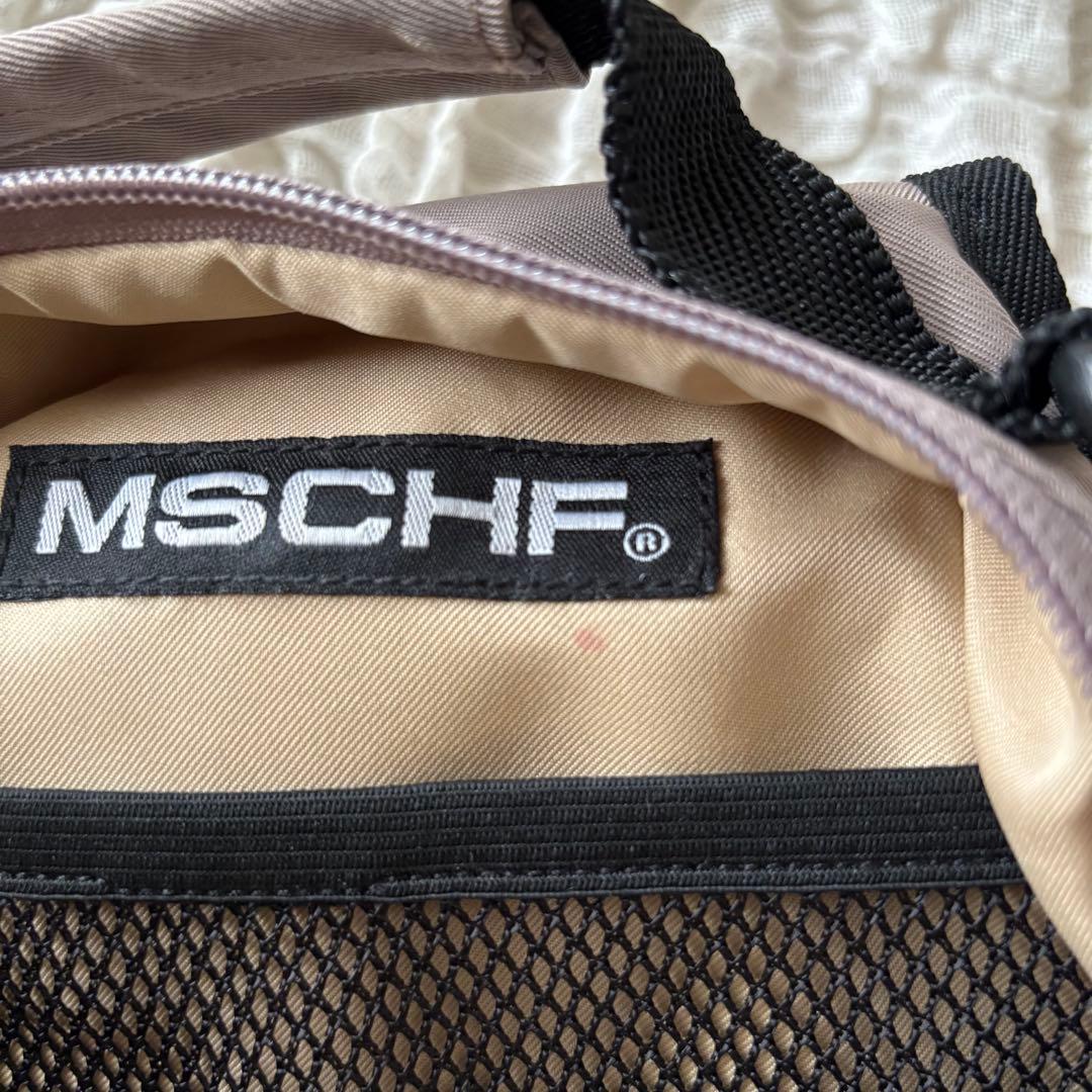 バッグ mschf RHOMBUS SLING BAG-PINK GREY