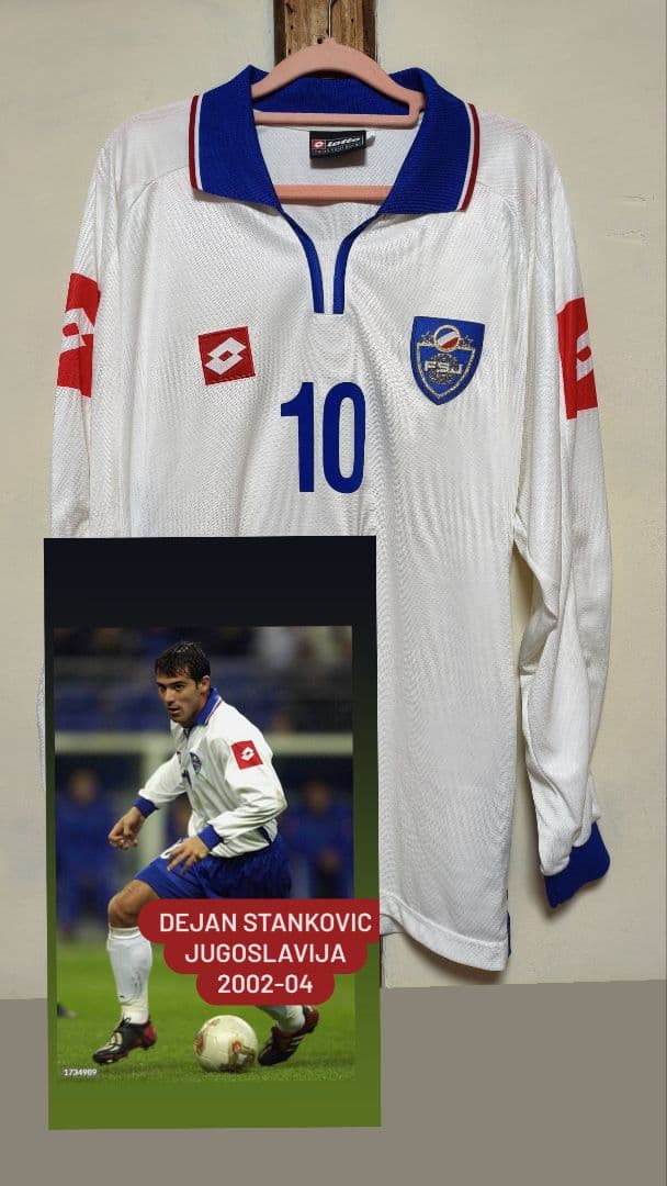 ウェア Stankovic #10 Jugoslavija 2002-2004 away