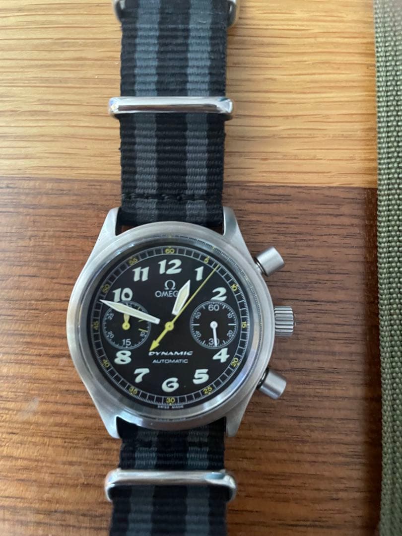 オメガ　ダイナミック・クロノグラフ　美品