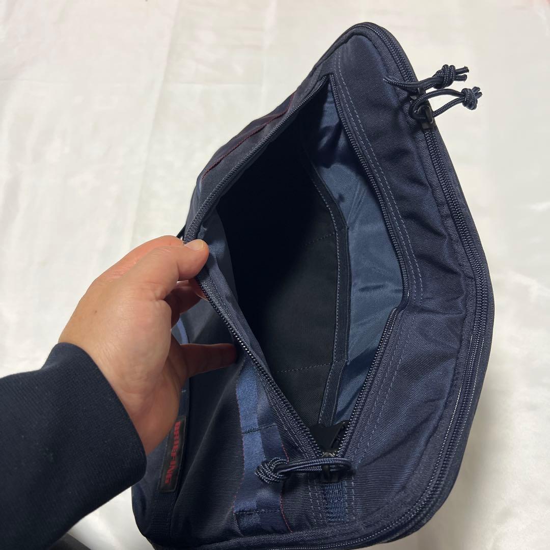 BRIEFING ネイビー ケース モールシステム付き