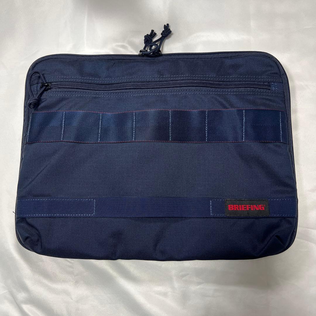 BRIEFING ネイビー ケース モールシステム付き
