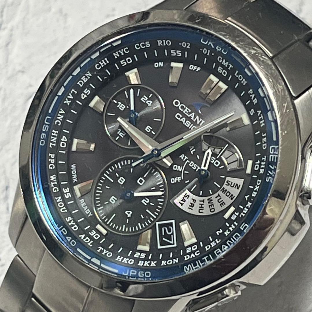 CASIO OCEANUS OCW-M700 電波ソーラー