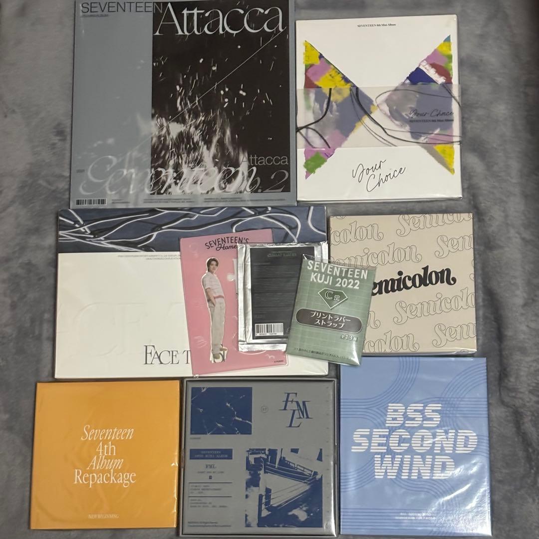 SEVENTEEN アルバム グッズ まとめ売り 封入付き