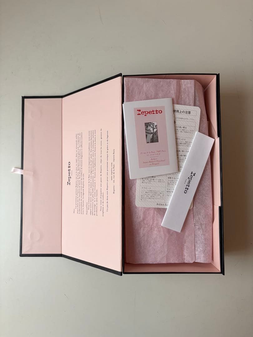 reppeto バレエシューズ　37.5 Rose nature