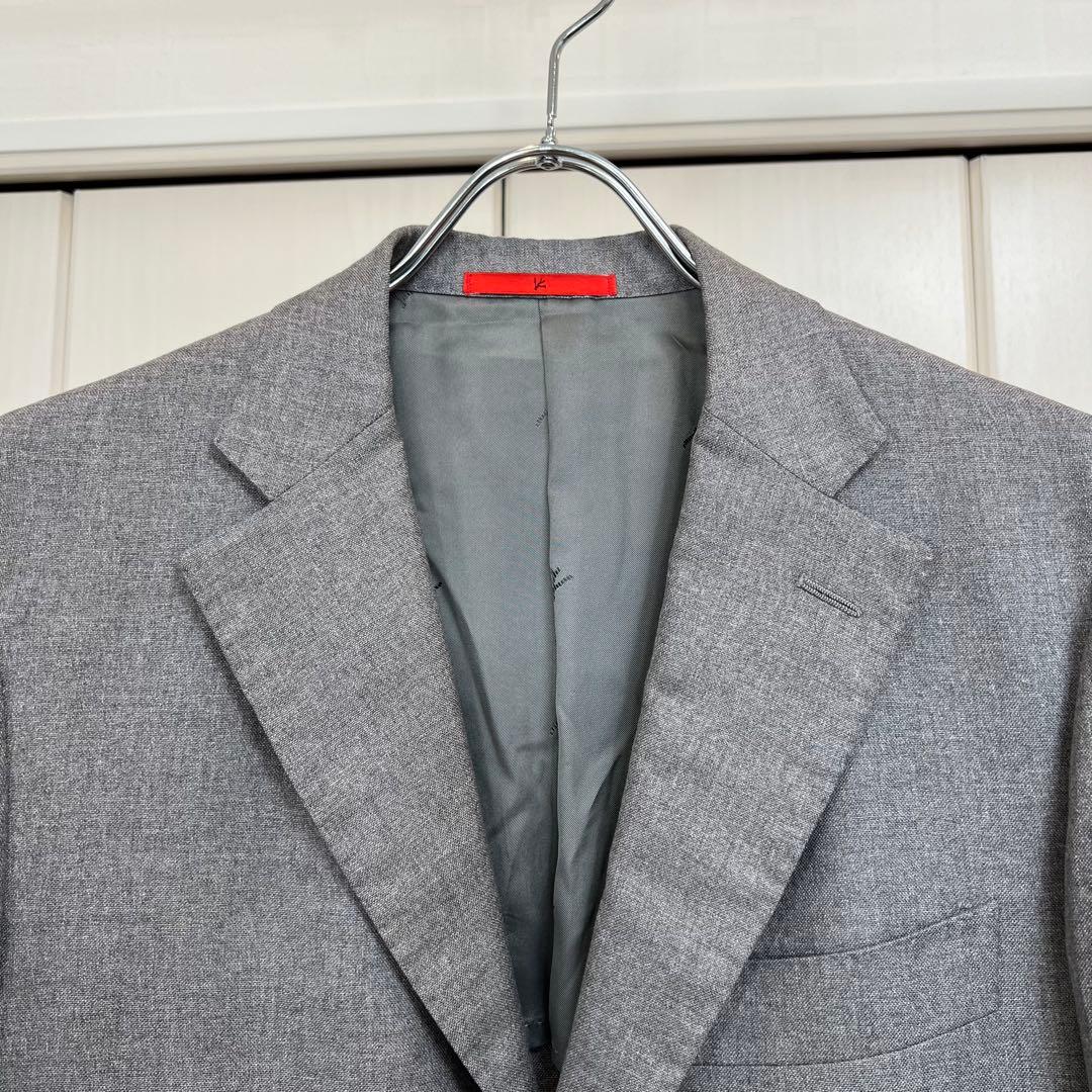 ISAIA \"SAILOR\" シルク混 テーラードジャケット 44