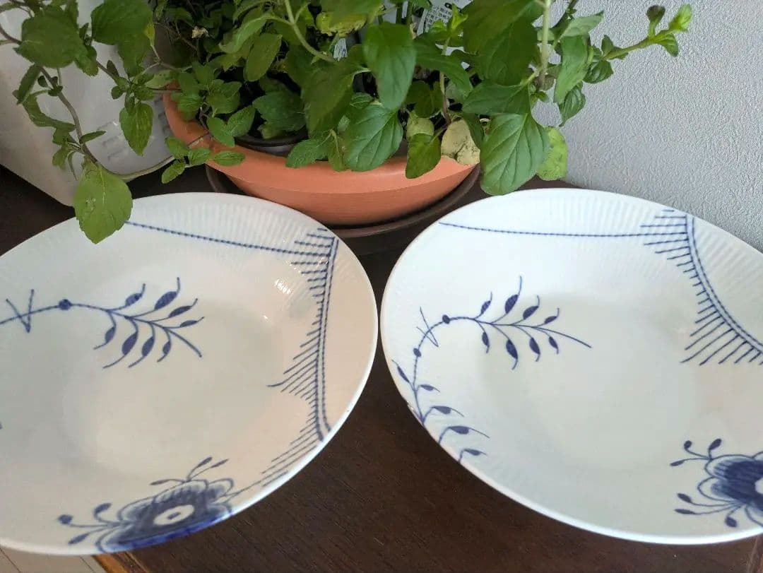 ꕤロイヤルコペンハーゲン メガ 24 ボウル 2枚 ꕤ