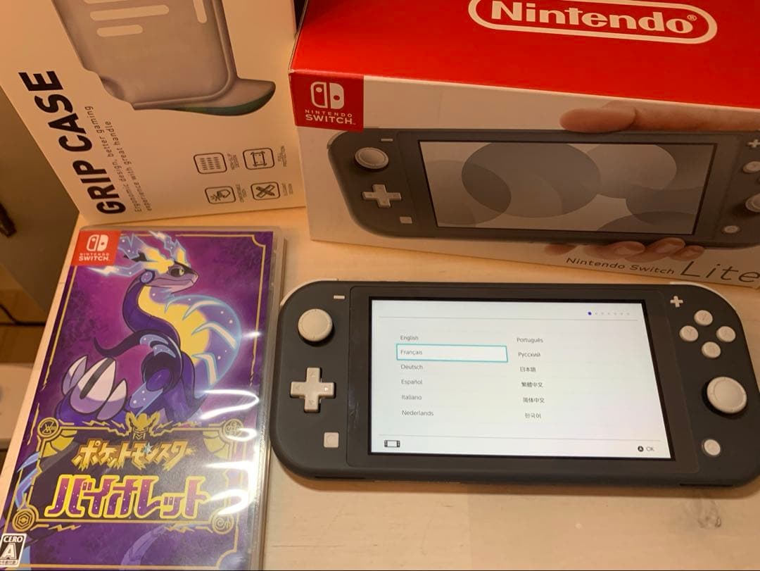 Nintendo Switch lightとポケモンバイオレット※おまけ付き