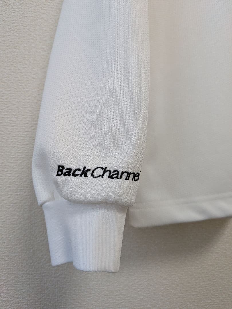 美品☆ Back Channel WIDE MESH LONG SLEEVE T