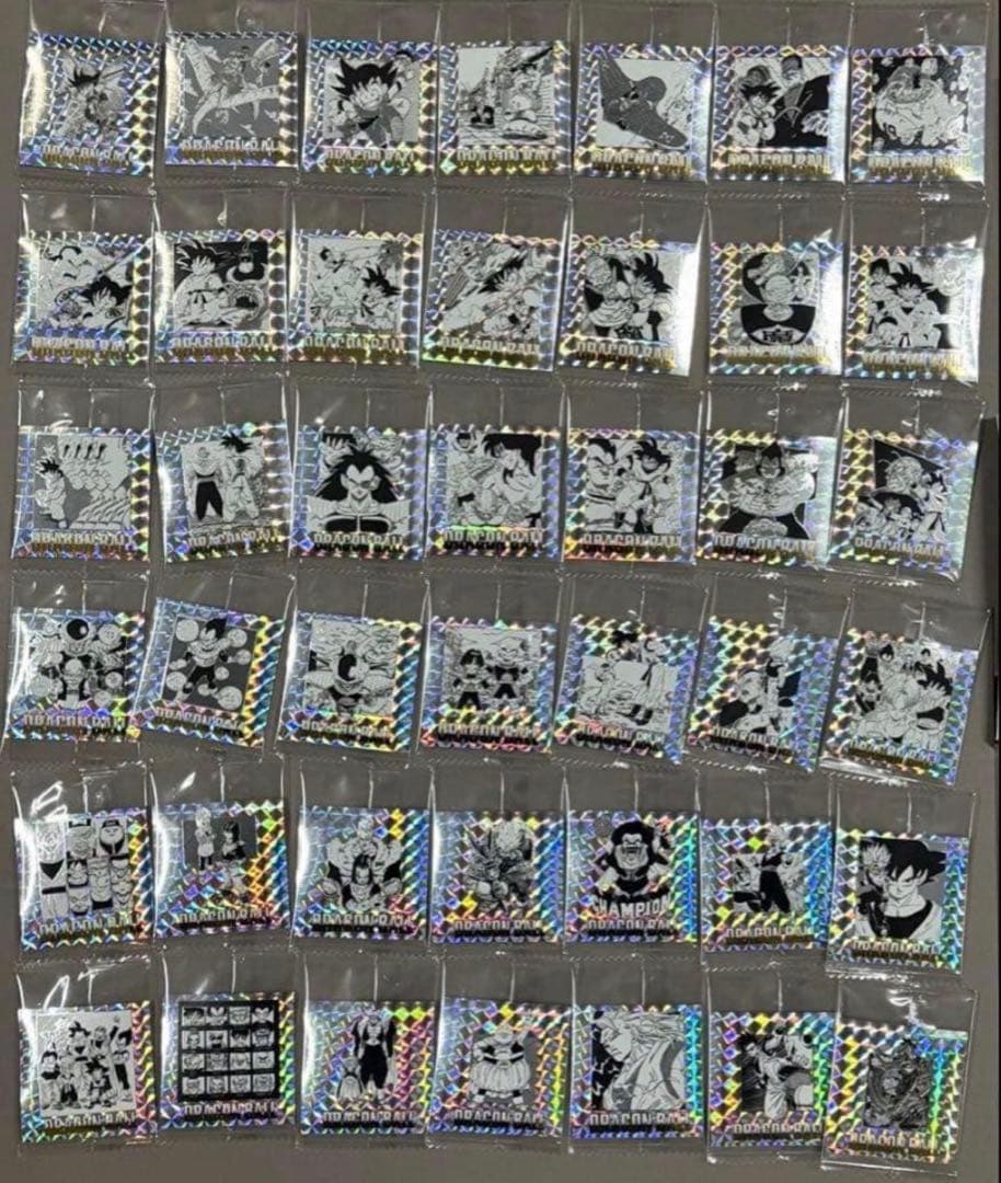 I*u様 ドラゴンボール 40周年記念　42種　フルコンプ　 シール　ウエハース