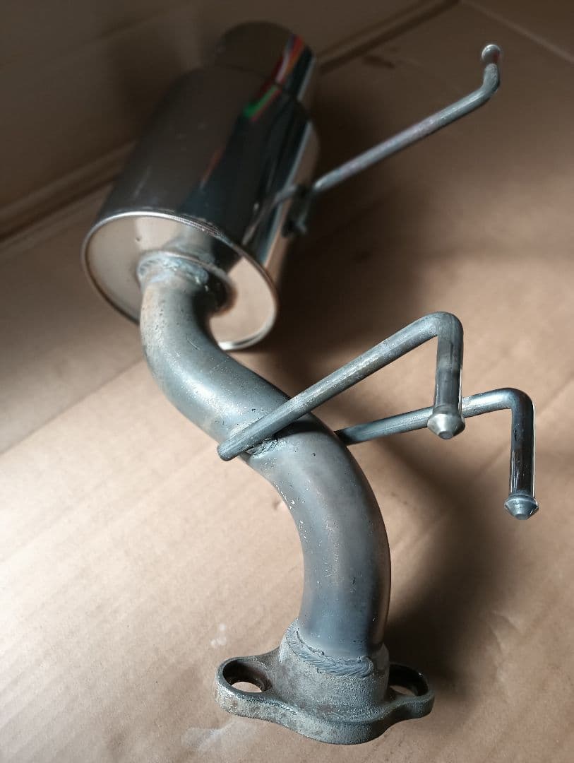 ゼスト HKS サイレント ハイパワー マフラー ライフ JE1 JB5 JB7