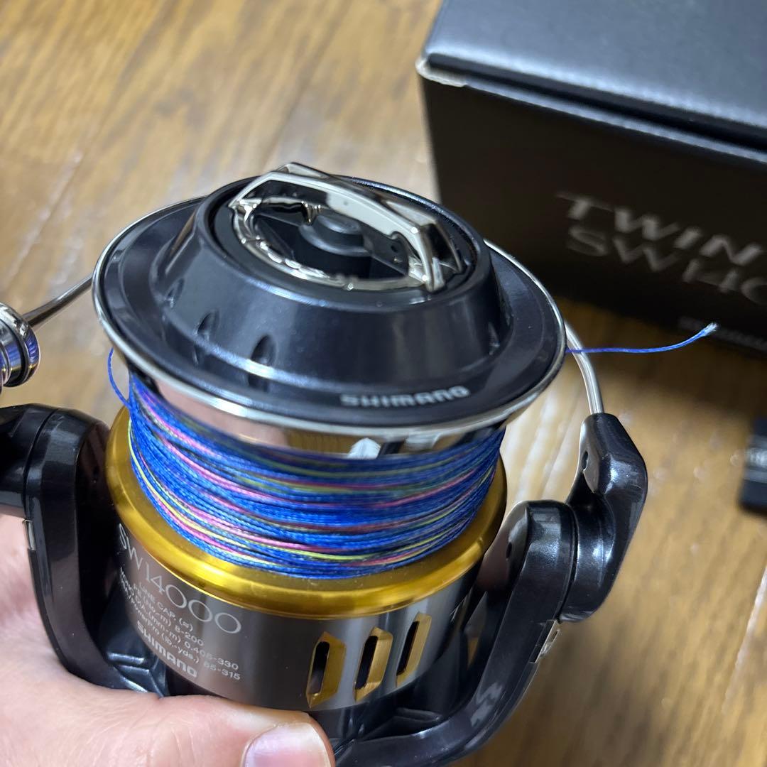 【美品】シマノ 15 ツインパワーSW 14000XG
