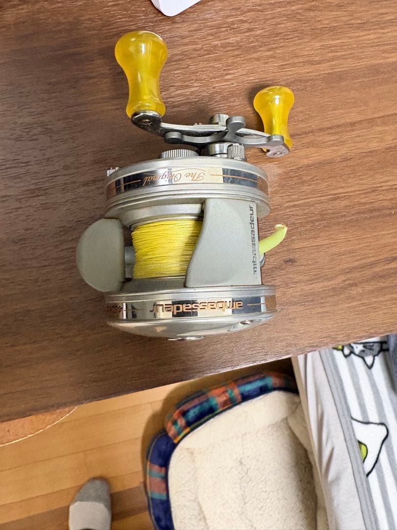 Abu Garcia 4601C3 ベイトリール ハネクラオリジナルハンドル