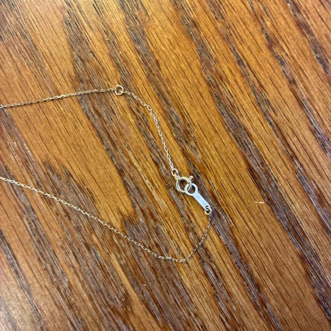 4℃ ヨンドシー　K10 ネックレス　アメジスト　ダイヤモンド　2月誕生石