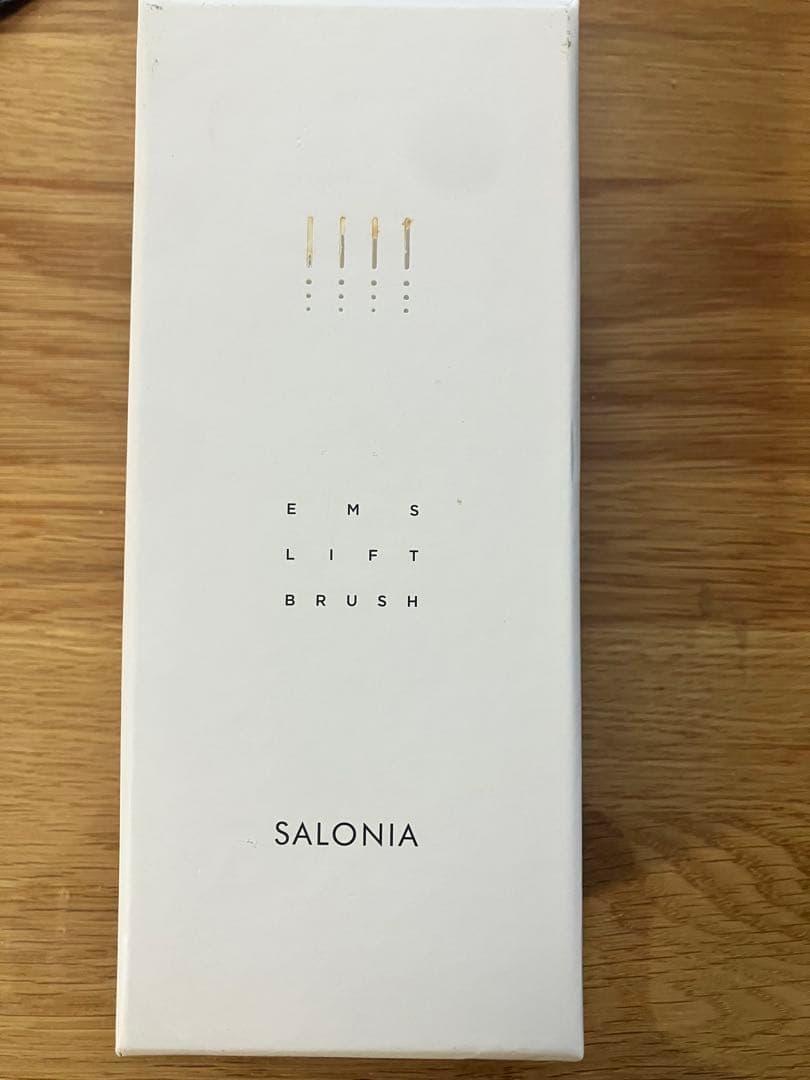 【SALONIA】EMS リフトブラシ 電気ブラシ_シルバー(動作確認済み)
