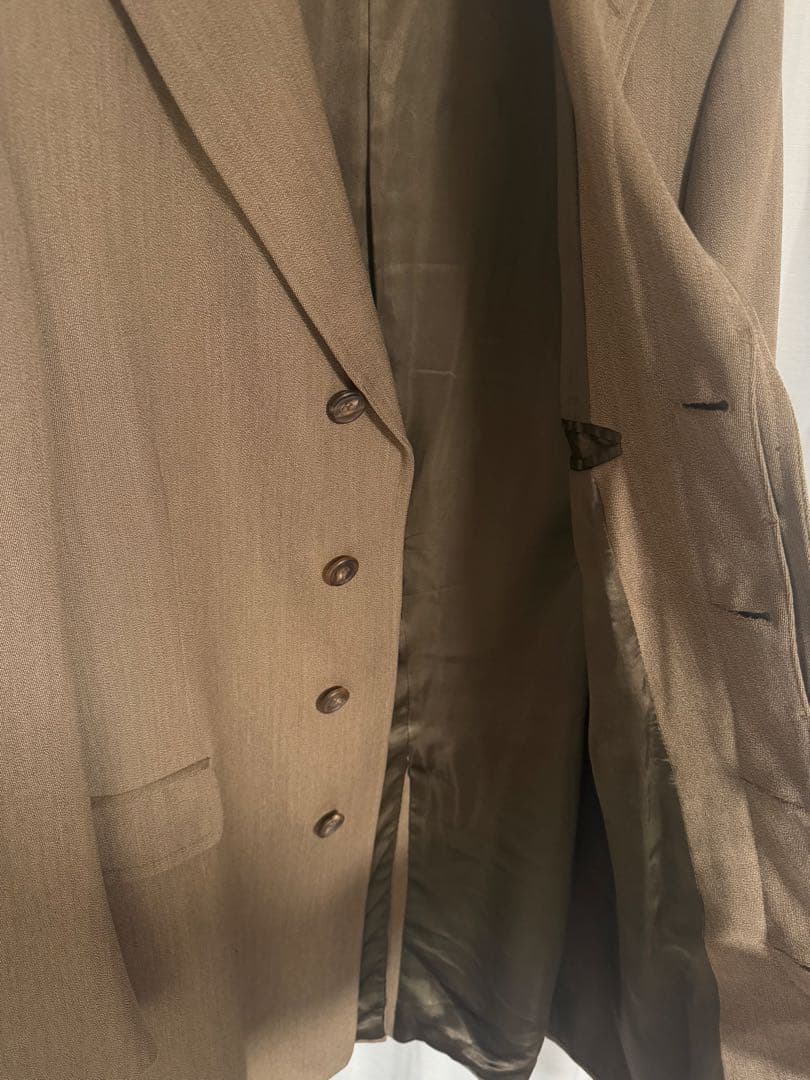 ジャケット・アウター dunhill wool 100% single chester coat