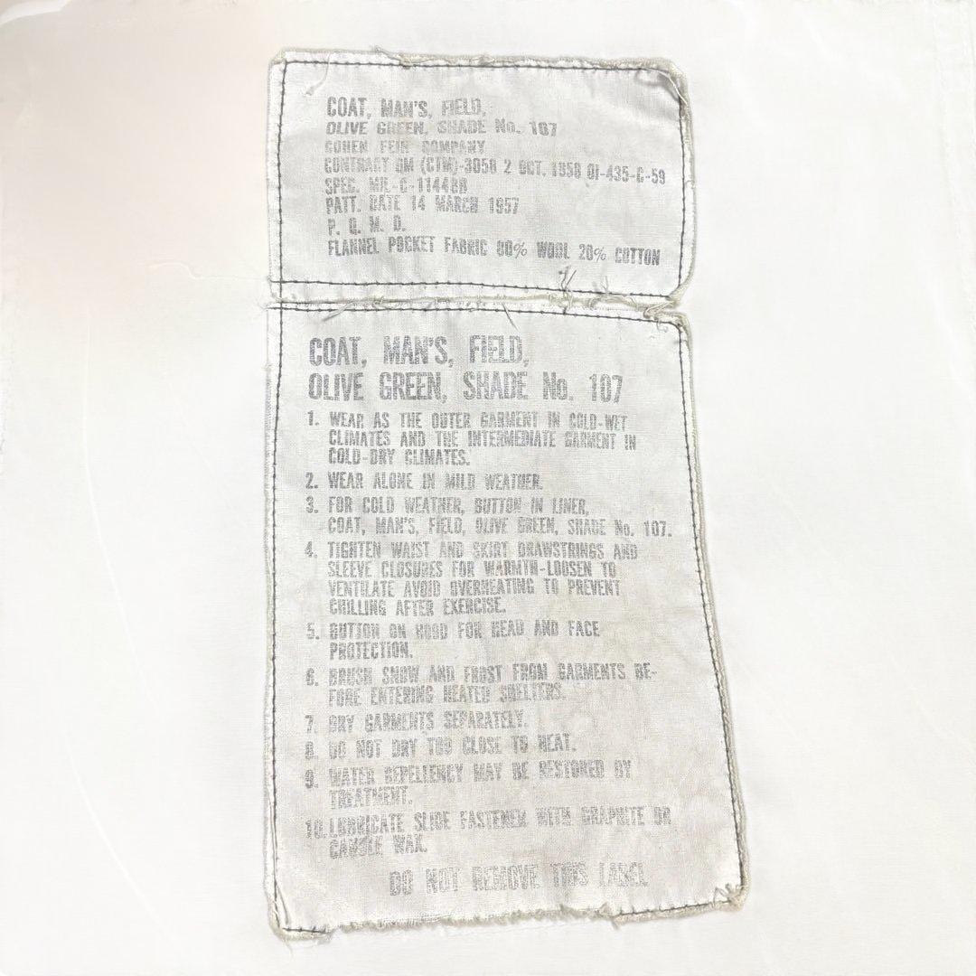 50s US ARMY M-51 フィールド ジャケット M ビンテージ