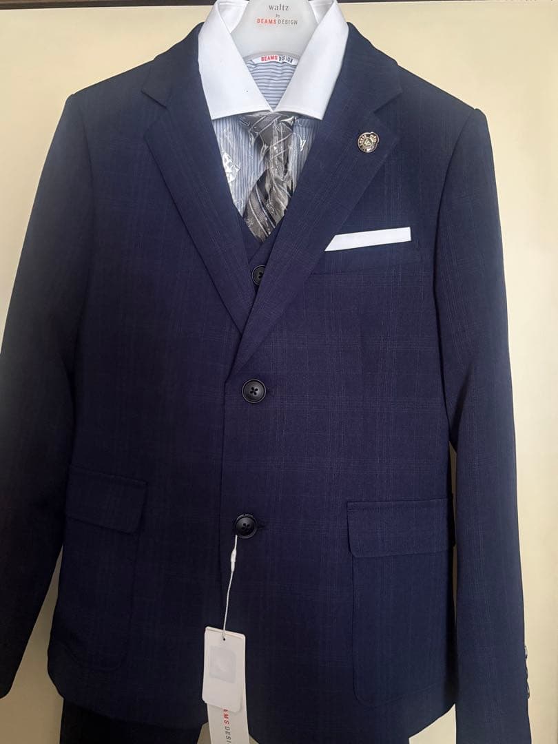 waltz by BEAMS DESIGN スーツセット 150 卒業式　ベスト