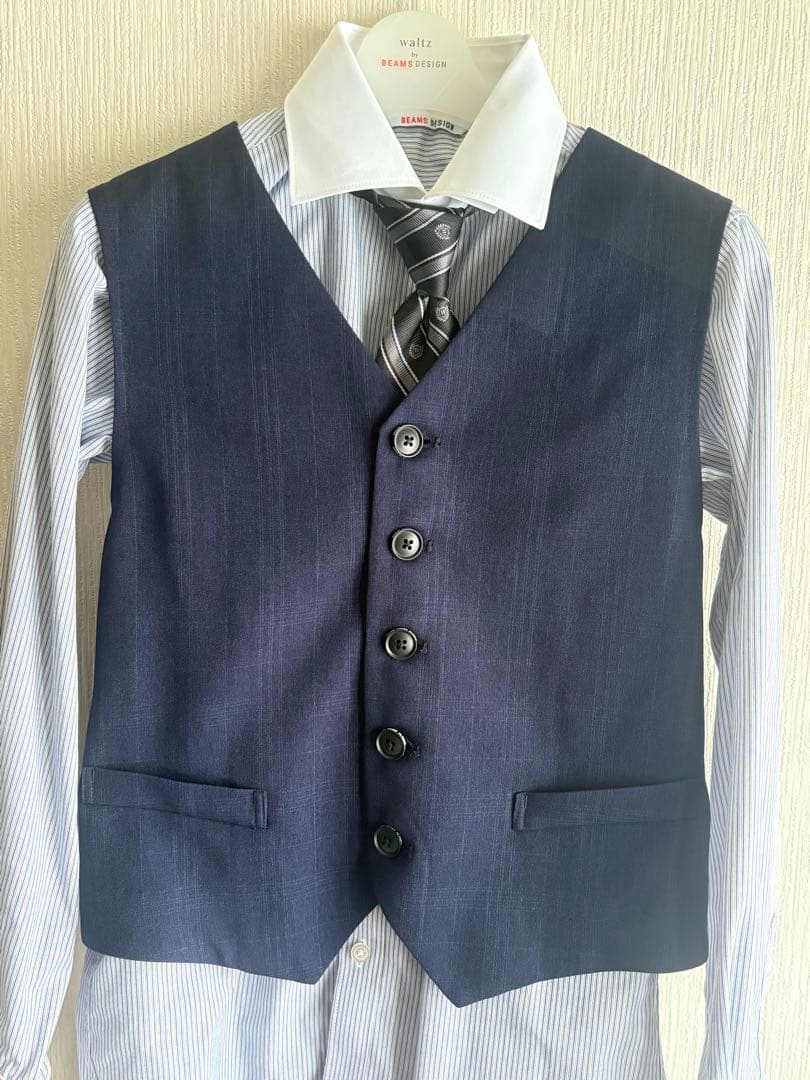 waltz by BEAMS DESIGN スーツセット 150 卒業式　ベスト