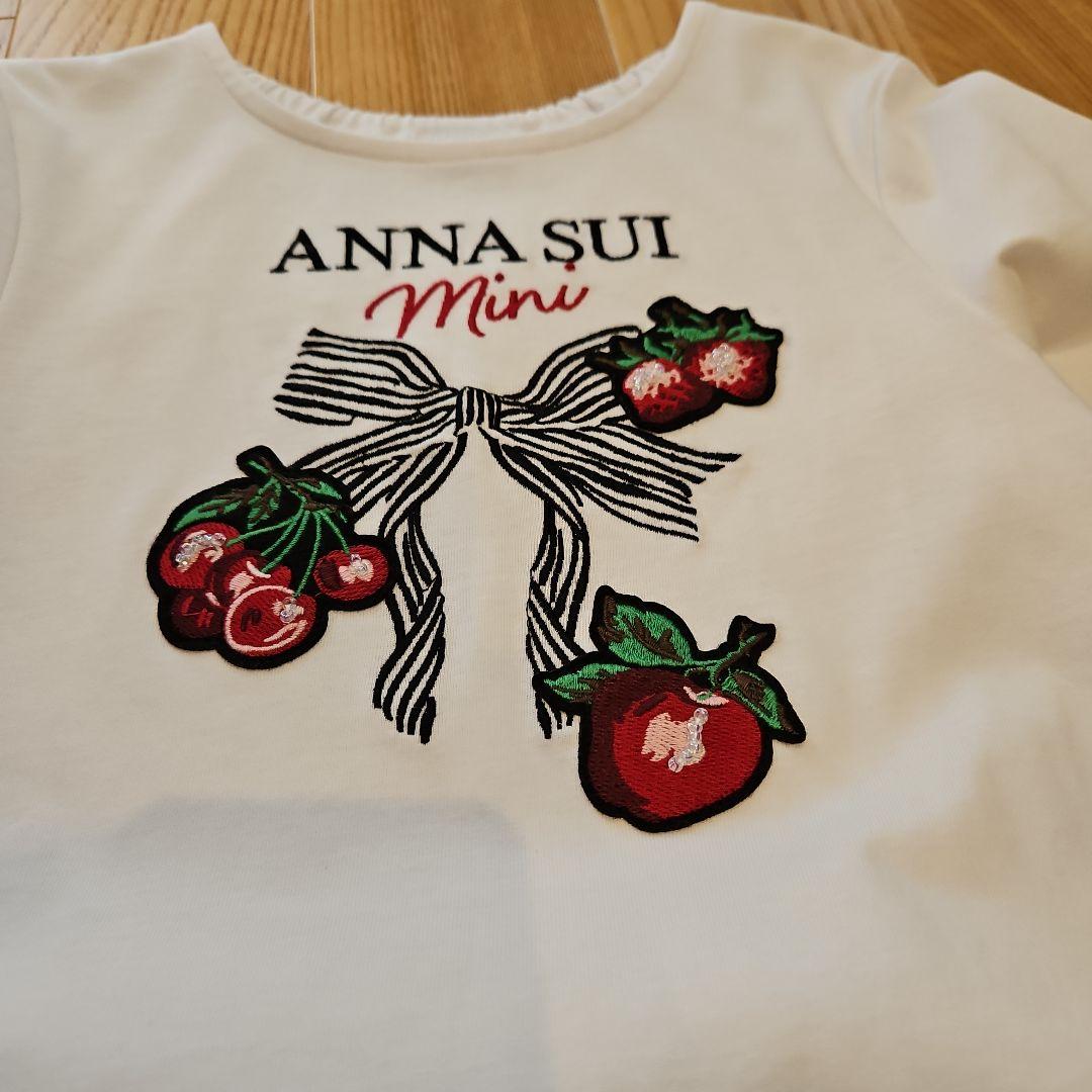 アナスイミニ　レトロ　フルーツ柄　セットアップ　靴下　120cm　未使用