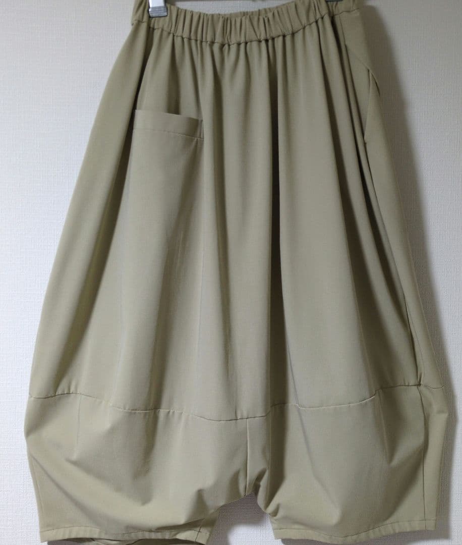 ★終末お値下げ★【美品】センソユニコ・芽風サルエルパンツ/ベージュ